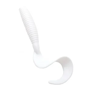 Curly-Tail Jig 5-pk - White