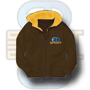 Hettegenser ED-Sport svart