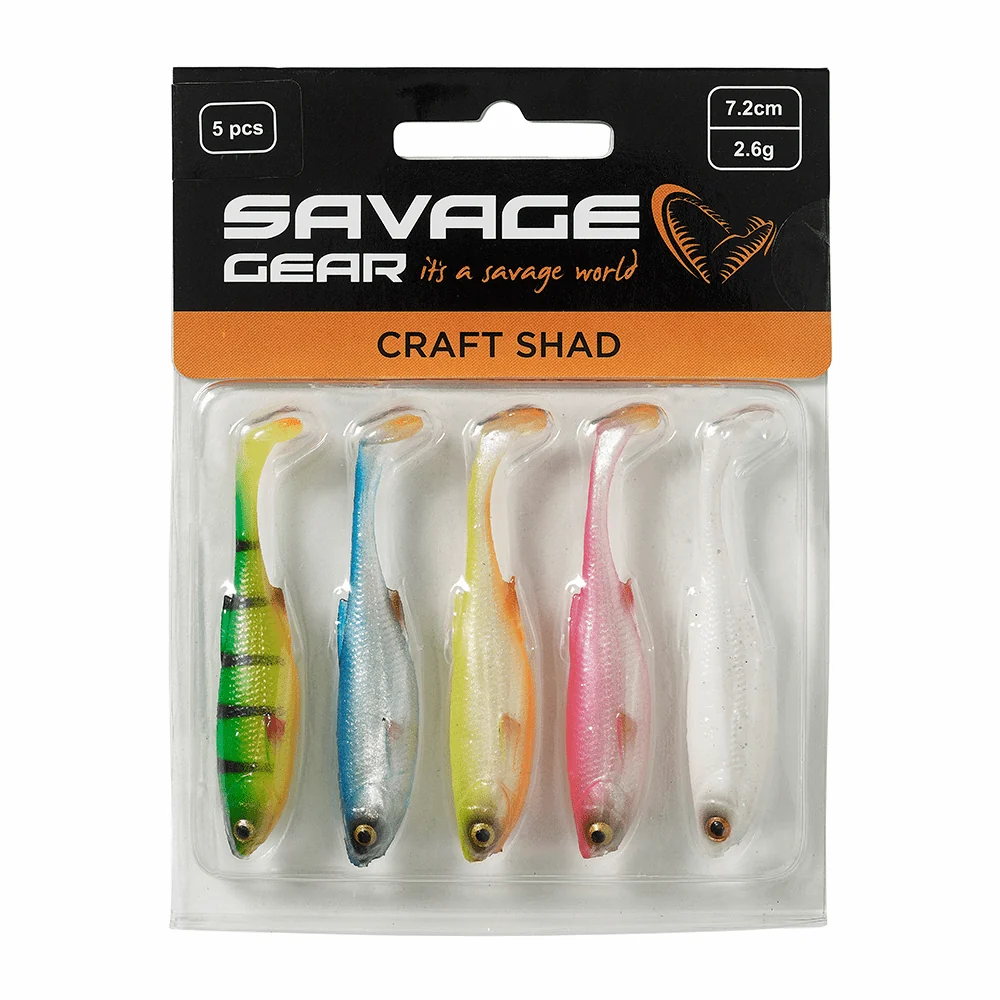 SG Craft Shad Dark Water Mix 5-pk - Image 3