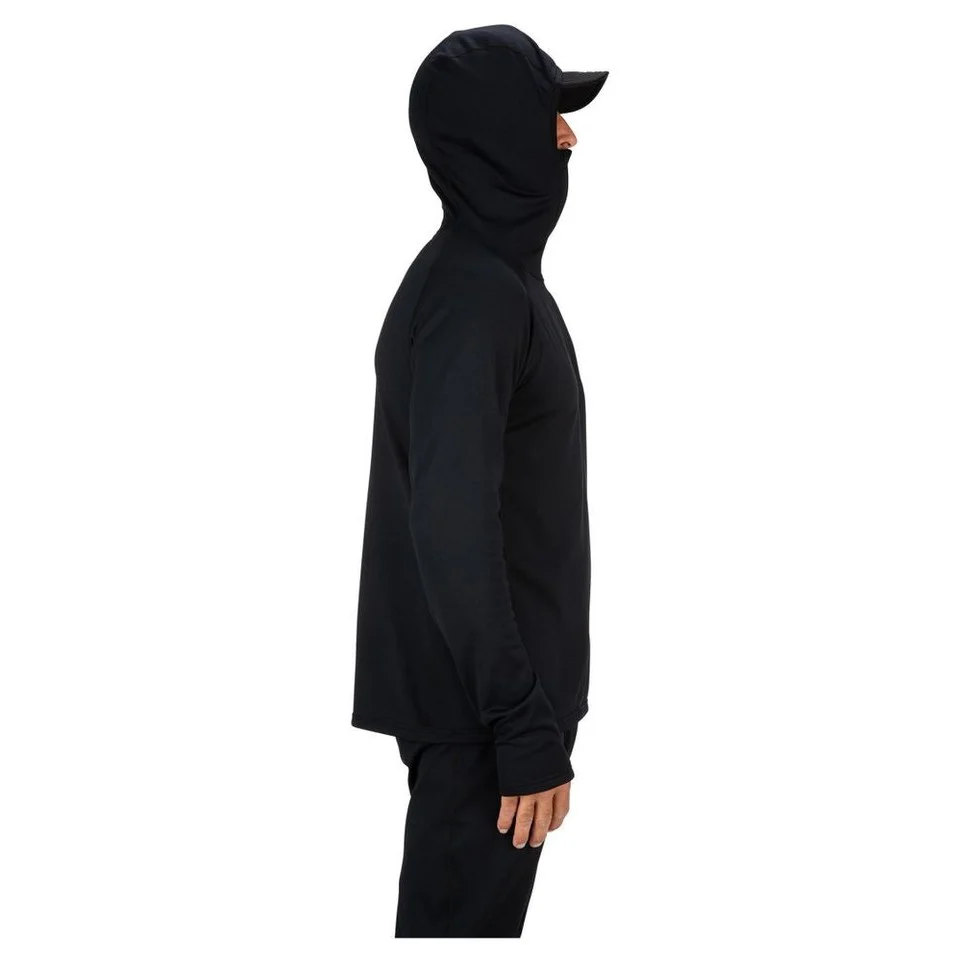Simms Heavyweight Baselayer Hoody Black - Image 7