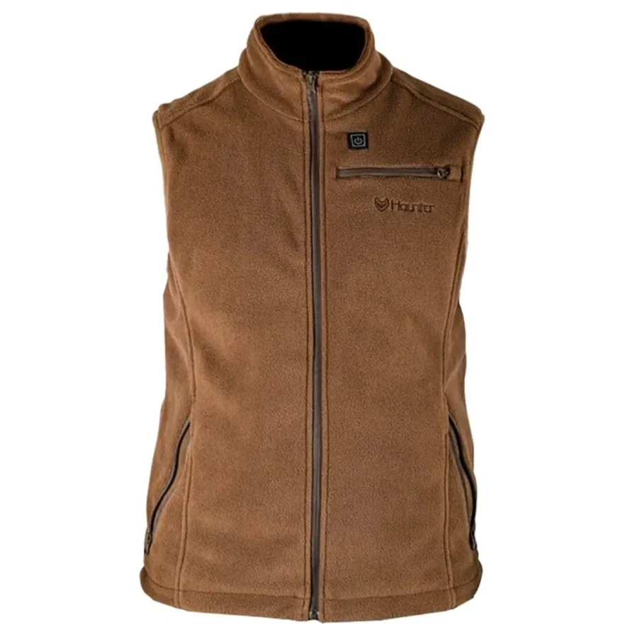 Haunter Heat Fleece Vest Forest Brown - Image 2