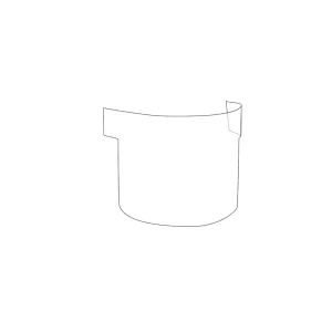 Powercap® Infinity® / Jetstream® – avrivbare visirbeskyttere (pakke med 10 stk.) (CAU180-000-000)