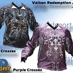 Valken Redemption  Jersey, Purple Crosses