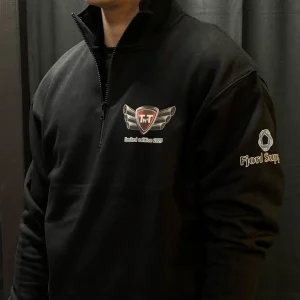 Trøkk n’ Truck limited edition ½ zip sweatshirt