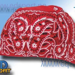 Headwrap, Paisley Red