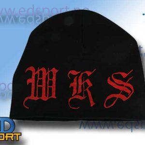 BunkerKings Thin Beanie WKS Letters Red